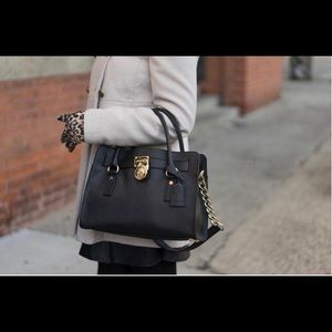 Michael Kors Saffiano Leather Satchel